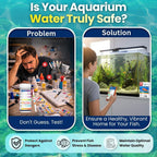 DROPLYTIX Digital Aquarium Water Test Kit, App-Enabled 10-in-1 Freshwater & Saltwater Aquarium Test Strips for Fish Tanks, Shrimp, Reef Test Strips, pH, Ammonia, Nitrate, Nitrite, GH, KH, Chlorine