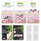 Tudiqe 50PCS Foot Pads, Pure Natural Bamboo Vinegar Ginger Powder Foot Pad for Foot Care, Ginger Foot Pads for Better Sleep, Deep Cleansing Foot Patches