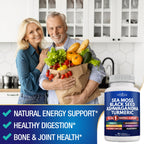 NEW AGE Silica Sea Moss, Black Seed Oil, Ashwagandha, Turmeric, Bladderwrack, Burdock - with Manuka, Honey Dandelion, ACV Black Pepper Gluten Free