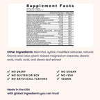 EZ Melts Multivitamin Without Iron - Daily Supplement with 18 Vitamins & Minerals - Contains Vitamin C, Folate, Biotin & More - Non-GMO & Vegan - Apple - 60 Dissolvable Tablets (30 Servings)