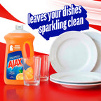 Ajax Ultra Liquid Dish Soap Orange Scent, Triple Action, 90 fl oz Bottle