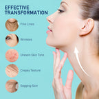 Retinol Neck Firming Cream: Advanced Face Tightening and Lifting Cream with Hyaluronic Acid, Collagen and Vitamin - Tightening Wrinkles, Firming Sagging Skin on Face, Neck, Décolleté - 2.7 Oz