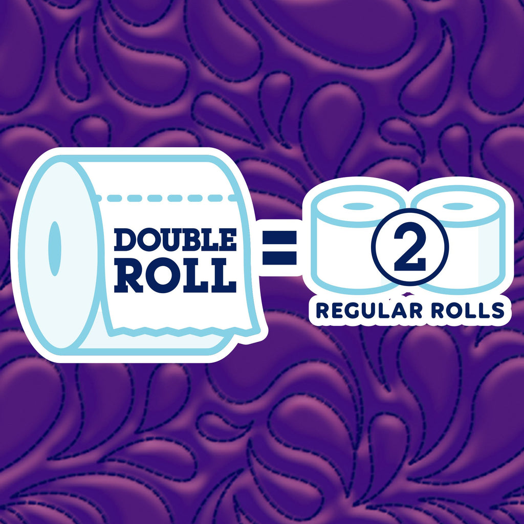 Quilted Northern Ultra Plush Toilet Paper, Pack of 48 Double Rolls (Four 12-roll packages), Equivalent to 96 Regular Rolls--Packaging May Vary