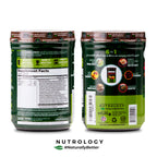 Nutrology Greens & Fruits Powder-Naturally Sourced Fruits, Vegetables, Beet Powder & Mushroom Blend, Probiotics, Digestive Enzymes, Fiber, Antioxidants, Immune Support, Gluten Free - Chocolate