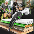CEEPUY Mini Chainsaw Cordless,6 Inch Portable Electric Chainsaw with 2 Batterys/Automatic Oiler/Security Lock/Powered Small Handheld Saw for Trees Branches Trimming,Gifts for Father Men Dad Husband