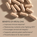 HPD Rx ONE Immunity Boost Multivitamin | Supplements for Women and Men | Advanced Immunity Defense Support | Helps Immune Response | 2-Month Supply, 360 Capsules, Pack of 2