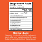 Szio+ Utiva Probiotic – Urinary Tract and Gut Health Supplement – 12 Billion CFU Lactobacillus & Bifidobacterium Probiotic for Men and Women, 30 Delayed Release Vegi Capsules