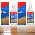 ROVIA Floor Restore for Wood Floors: Floor Clean Restorer & Polish for Tile, Shine Wood, Laminate, Vinyl, Bamboo - Quick-Drying Flooring Protection Agent (2, 150 ml)