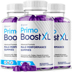 (3 Pack) Primo Boost XL Gummies, Official Primo Boost XL Gummys with All Natural Ingredients, Advanced PrimoBoost Health & Wellness Formula with Max Strength Active Lifestyle Vitamins (180 Gummies)