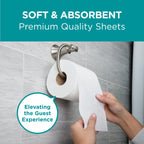 Angel Soft Professional Series by Georgia-Pacific PRO 2-Ply Embossed Toilet Paper, White, Individually Wrapped, 450 Sheets Per Roll, 40 Toilet Tissue Rolls Per Case, 16840