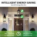 Qualilux Dusk to Dawn Light Bulbs, Auto On/Off Light Sensing LED Bulbs Outdoor, Daylight, Dimmable, 12W 1000LM 75W Equivalent, HQ-H029