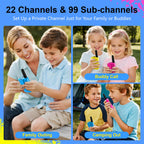 Walkie Talkies for Kids Games Outdoor Toys for 3-12 Year Old Boys Girls