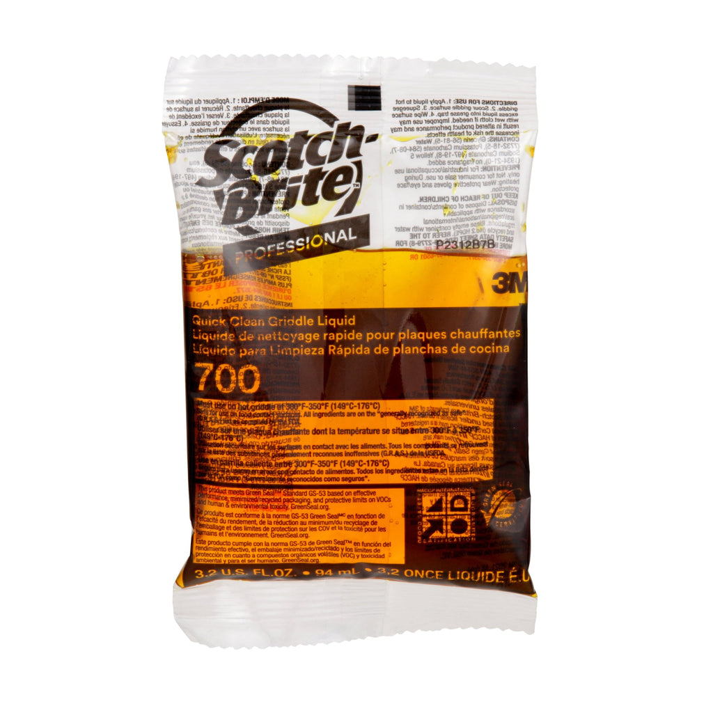 3M Scotch-Brite Griddle Cleaning, 3.2 Oz Packet, 40/Pack
