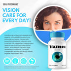 Vizinex Eye Health Supplements Capsules, Official Vizinex Eye Vitamin Pills - Extra Strength All Natural Vizi Nex for Visual Wellness & Crystal Clear Vision, Premium Blend Reviews (5 Pack)
