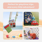 12 Pcs Card Holder for Yoto Cards with 2 Ring Loops, Reusable Portable Yoto Card Holder Ring Set, Kids Travel Carrier, Audio Story Card Storage Organizer, Accessories Compatible with Yoto Mini Player