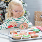 Melissa & Doug Slice & Bake Christmas Wooden Cookie Play Set