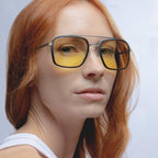 GUNNAR - Stark Industries Edition Blue Light Sunglasses - Blocks 65% Blue Light - Amber Tint