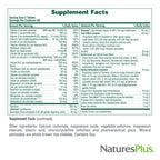 NaturesPlus Source of Life Women - 120 Tablets - Multivitamin & Mineral Supplement - with Iron, Calcium, Folate & Lutein - Gluten Free, Vegetarian - 60 Servings