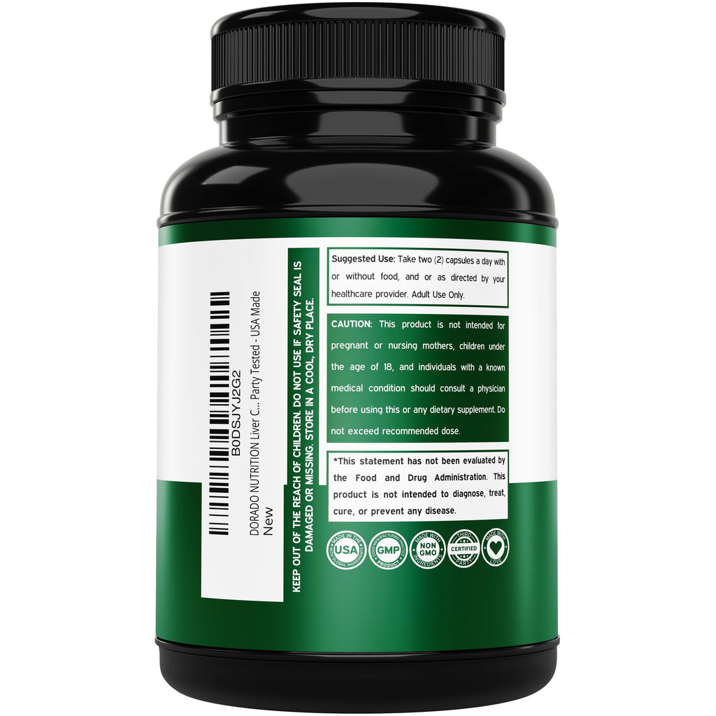 Liver Cleanse Detox & Repair (27 in 1 Formula - Milk Thistle, Dandelion Root, Turmeric, Artichoke Extract & More) - Detox Cleanse Supplement, Liver Support for Adults, Vegan - 60 Capsules (Pack of 2)