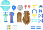 Monster Jam, Megalodon Monster Wash, Includes Color-Changing Truck, Interactive Water Play Kids Toys for Aged 3 and Up