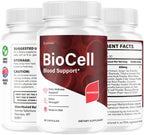 Bio Cell Capsules - Official BioCell Blood Health Support Pills Advanced Formula Supplement, All Natural Bio Cell Vitamins for Overall Health & Wellness Reviews, 60 Capsules for 1 Month