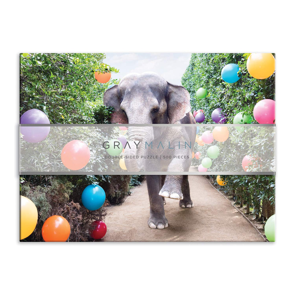 Gray Malin at The Parker Double-Sided Puzzle, 500 Pieces, 24” x 18” – Art Jigsaw Puzzle Featuring Malin’s Iconic Photography–Thick, Sturdy Pieces, Challenging Family Activity, Great Gift Idea