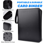 ULLTOON Portable 9-Pocket Trading Card Binder, Holds 1080 Cards