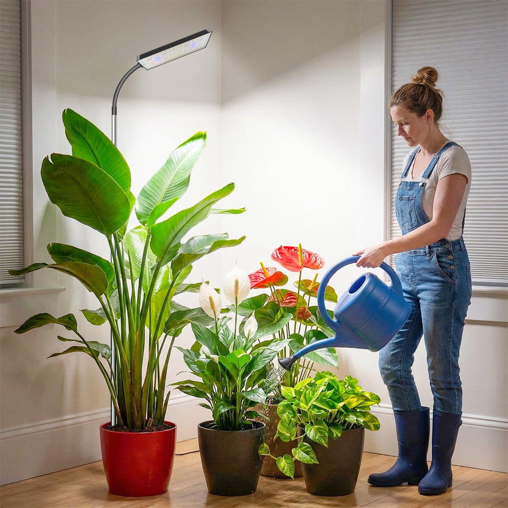 Eurbolan Grow Lights for Indoor Plants,153 LEDs Full Spectrum Plant Lights