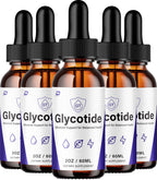 Glycotide Advanced Formula Drops - 5 Bottles - 5 Month Supply