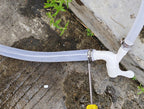 3/4" ID x 1" OD - 10 Ft High Pressure Braided Clear PVC Vinyl Tubing Flexible Tube, Heavy Duty Reinforced Hose Tubing