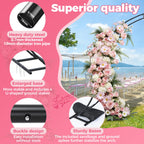 19mm Thickened Enlarged Size Garden Arch Metal Trellis for Climbing Plants
