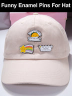 Funny Enamel Pins for Adults – Metal Humorous Sarcastic Pins for Backpacks, Jackets & Hats – Gift for Coworkers & Friends (Funny)