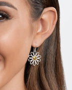 Milla Boho Earrings for Women Dangling, Daisy Earrings Shape