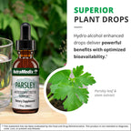 NutraMedix Parsley Herbal Supplement - Parsley Leaf and Stem Extract - Antioxidant Support, Body Detox & Cleanse Support - Liquid Herbal Supplements for Immune Health (1oz / 30ml)
