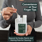 Aneu Travel Isopropyl Alcohol 99% – 100ml Bottles Lab Grade Cleaner | Ideal for Quartz, Tools, & Hard Surfaces | Easy-Access Reservoir for Convenient Dipping (3)