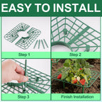15Packs Strawberry Plant Support, Strawberry Plant Stand Holder Reusable Strawberry Plant Protector Greenhouse Strawberry Trellis Accessories Strawberry Planter for Strawberry Garden Plants