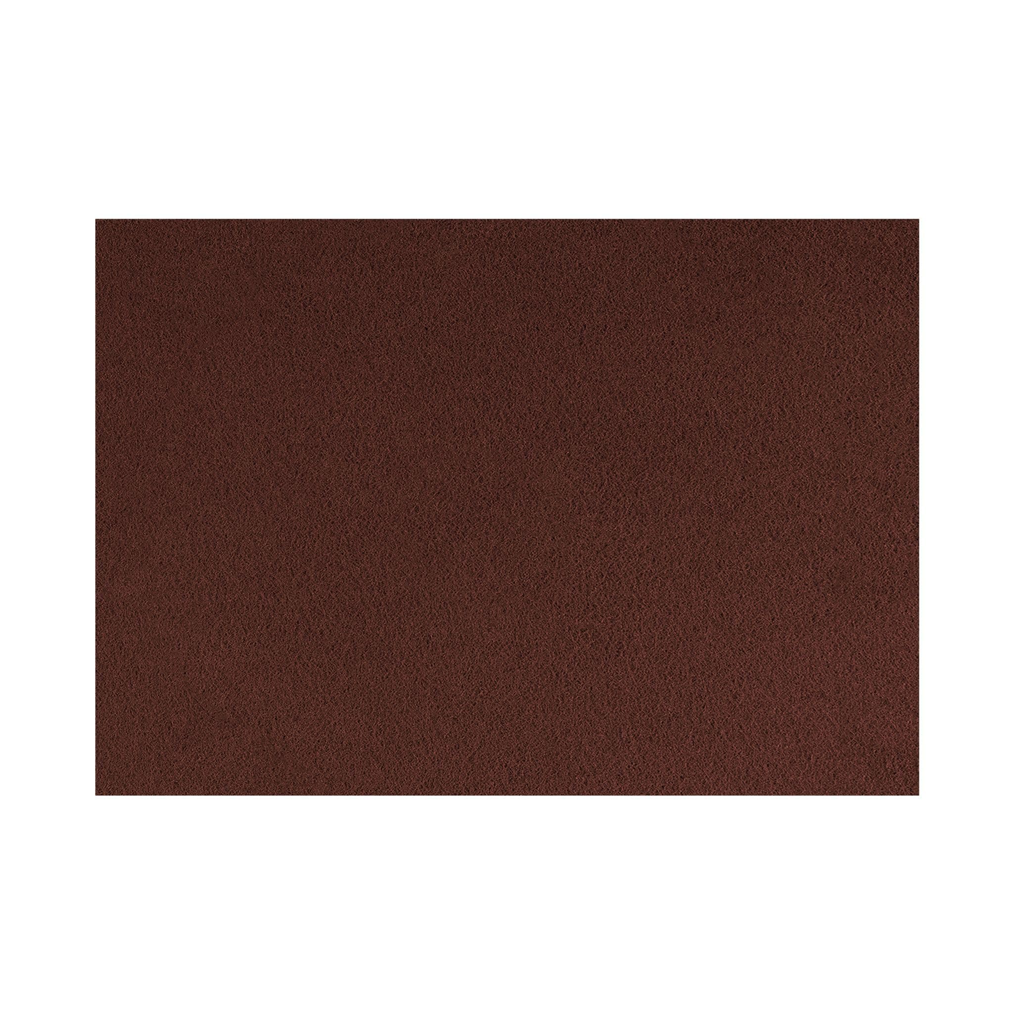 Americo EcoPrep Chemical-Free Floor Finish Remover Pad, 14"x20", Machine Floor Pads for Stripping or Deep Scrubbing, 10 Pads/Case, Maroon