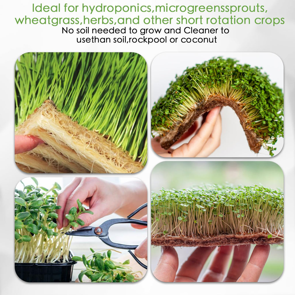 6 Pack Microgreens Growing Kit, Microgreens Trays for Indoor Gardening