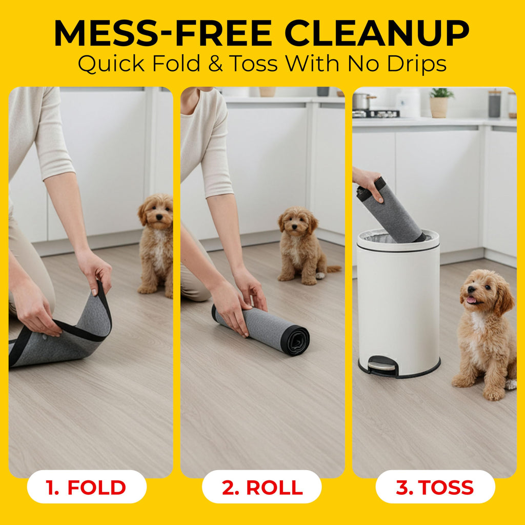 Glad for Pets, Activated Carbon Disposable - Dog Pee Pads, 100 Count Large