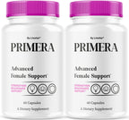 (2 Pack) Primera Capsules - Primera Advanced Female Support Capsule, All Natural Extra Strength Premium Female Health & Wellness Pills for Women Naturals Capsulas Reviews, 120 Capsules for 2 Months