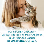 Purina ONE LiveClear Allergen-Reducing Dry Cat Food, 3 lb. Bag