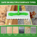 NXPPYY 100ct Dry Sweeping Cloths for Swiffer Sweeper Mop, Heavy Duty Microfiber Duster Mop Pad Refills, Captures Dust & Pet Hair, for Hardwood Floors and Multi-Surface Cleaning