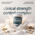 Bladder Guard – Bladder Control Supplements – Urinary Tract Health for Women & Men – Pumpkin Seed Extract & Soy Germ Formula – 60 Capsules