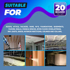 ixirpro Spray Foam Insulation Can (23.4 oz. / 670 g) Expanding Foam Sealant, Spray Insulation, Closed Cell Spray Foam Insulation, High Density, Walls Ceiling Windows Doors