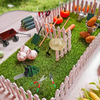 14 Pcs Miniature Fairy Garden Accessories 1/12 Miniature Gardening Tools