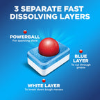 Finish Powerball Dishwasher Pods, Wrapper Free Dish Detergent, 84ct