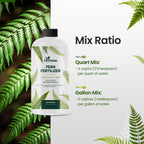 32oz Fern Fertilizer - Makes 64 Gallons of Fertilizer for Ferns, Nutrient-Rich Indoor Plant Food for Greener Growth and Dense, Resilient Fronds with Intricate Texture - Ideal for All Fern Plant Live