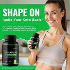 ShapeOn Capsules, Official ShapeOn Supplement Pills with All Natural Ingredients - Maximum Strength, Advanced Formula Overall Health & Wellness, Premium Shape-On Support Reviews (5 Pack)