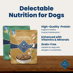 Blue Buffalo Delectables Variety Pack Dog Food Topper, 3 oz, 12 ct