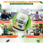 PQQ MITORESTORE Brain Supplements for Memory and Focus - Mitochondria Supplement with BioPQQ 20mg - Purest Form NOT Chemically Synthesized, Cognitive and Heart Support - 30 Vegan Capsules, Non GMO